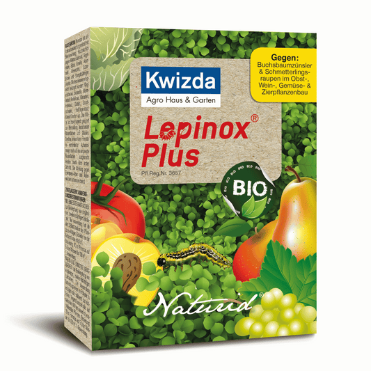 Lepinox Plus gegen Buchsbaumzuensler - Pfl. Reg.Nr. 3657